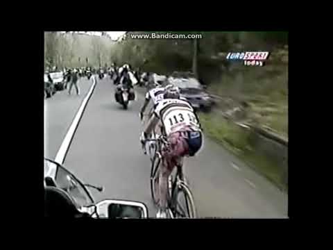 World champion Oscar Camenzind wins the 1998 Tour of Lombardy