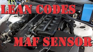 2004 E46 325Ci Lean Condition Smoke Test & MAF Sensor Diagnostics