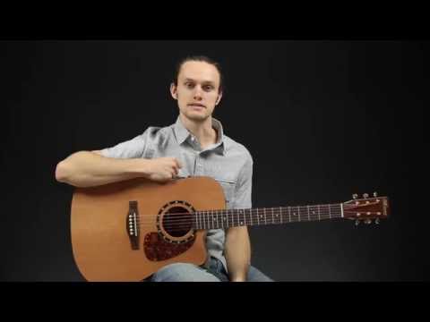 Обзор и демонстрация звучания электроакустической гитары Norman Studio ST40 CW GT Presys