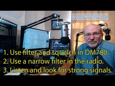 Ham Radio Basics - DM780 CW Decode How To and CwGet