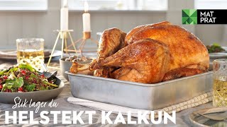 Helstekt kalkun