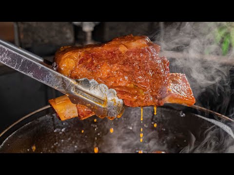 BBQ Dutch Oven Beef Ribs are the Best