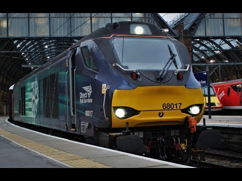 68016 Fearless & 68017 Hornet 'Northern Belle' 2nd December 2017