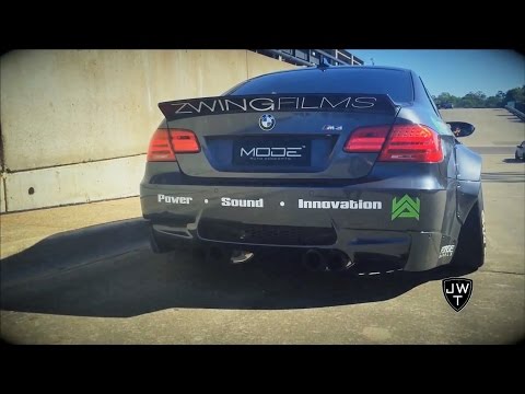 HEAVILY MODIFIED BMW M3 E92 w/ ARMYTRIX Exhaust! LOUD REVS & Acceleration SOUNDS!