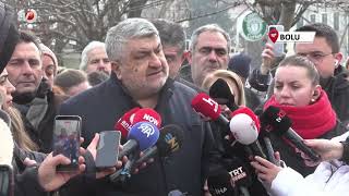 Kartalkaya'da Oteldeki Yangın Faciasında Yaşamını Yitirenler Anıldı