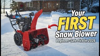 The Only 5 Snow Blowers First-Time Buyers Should Trust in 2026