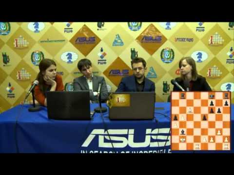 Andreikin-Aronian 2014 Fide Candidates Press Conference Round 13