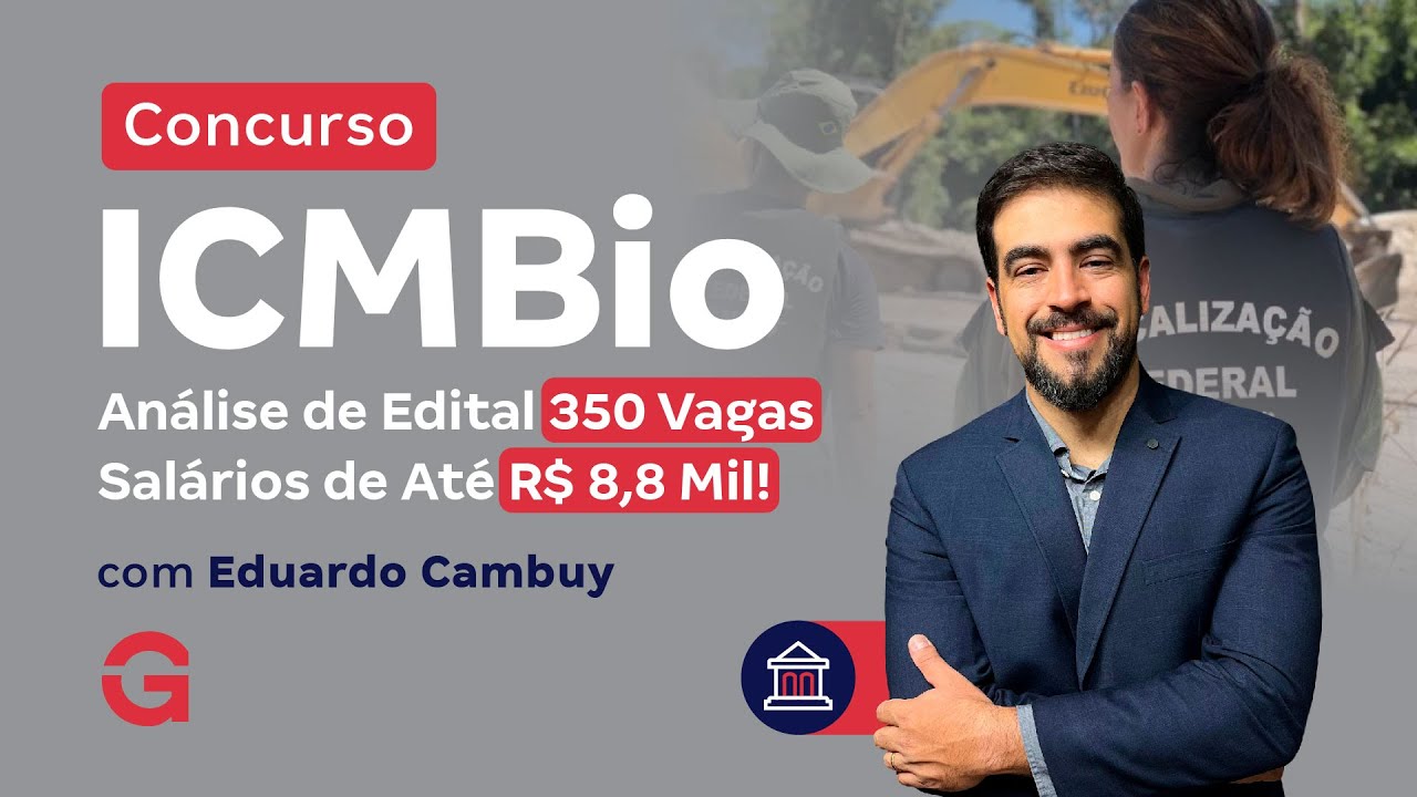 Concurso ICMBio | Análise de Edital com 350 Vagas e Salários de Até R$ 8,8 Mil!