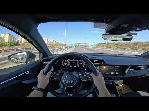 2024 Audi A3 Sedan (Facelift) 35 TFSI 150 PS S line POV Test Drive