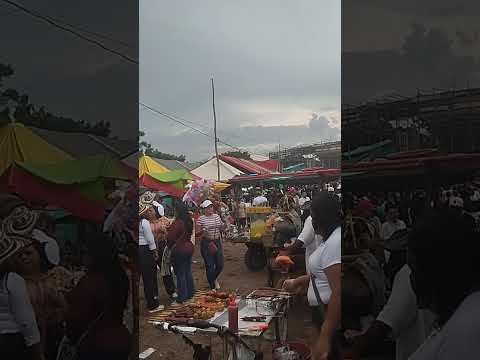 llegó mucha gente,a las fiestas de corraleja, en santo Tomás Atlántico.