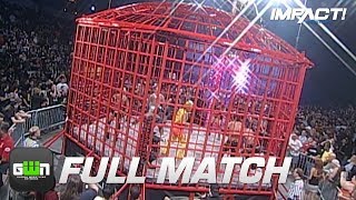 10-Man X-Division Steel Asylum Cage Match (TNA Bound For Glory 2008) | IMPACT Wrestling Full Matches