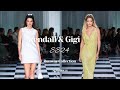 Kendall Jenner & Gigi Hadid  - SS24 - Runway Collection