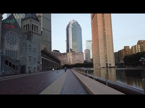 Back Bay, Boston, Massachusetts, USA | Walking Tour [Day & Night]