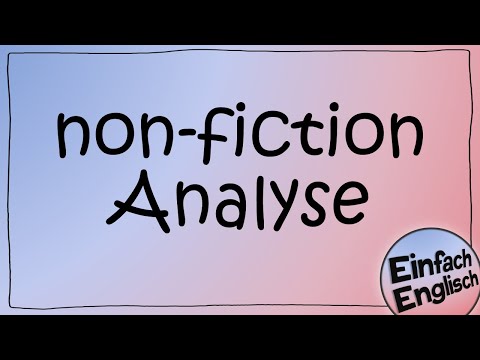 Non-fictional text analysis - simply explained | Simply English
