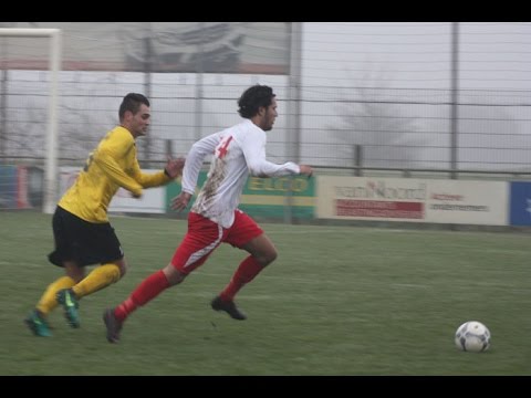 Wilhelmina'26 1 - Heukelum 1, inzet Joell Papilaja gaat naast