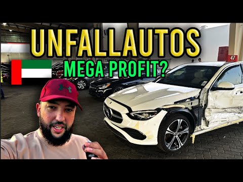 Auctioning salvaged cars: Bargain or risk?! US imports in Dubai