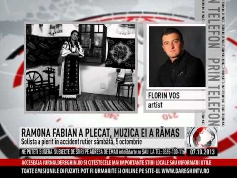 RAMONA FABIAN A PLECAT, MUZICA EI A RĂMAS (2013 10 07)