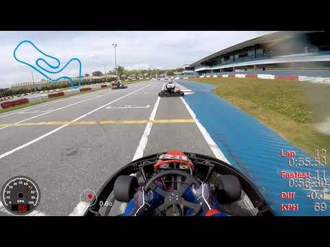 Kartódromo RBC Racing  - 8° etapa Mundialito de Kart BH - Traçado 6 invertido - Piloto Moreira