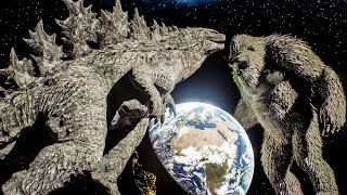 Planet Sized Godzilla & Kong Enters the Earth