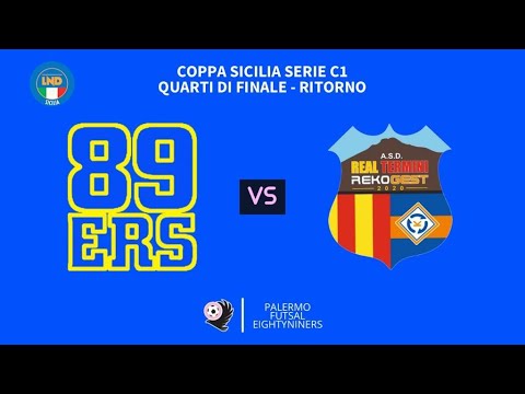 Calcio a 5, Coppa Sicilia Serie C1 LIVE: Palermo Eightyniners-Real Termini