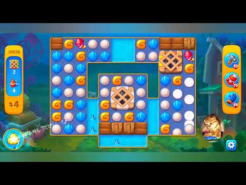 фишдом 2022 # 10636 уровень - прохождение без бустеров # Fishdom,  10636  level - no Boosters.