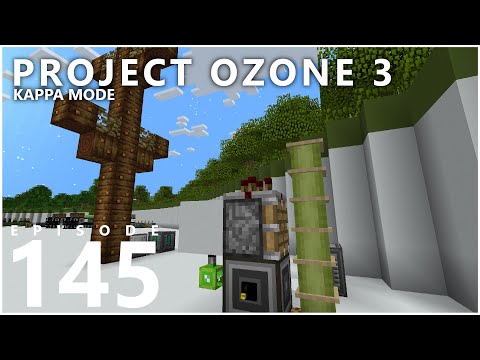 Project Ozone 3 Kappa Mode - AUTOMATING EREBUS [E145] (Modded Minecraft Sky Block)