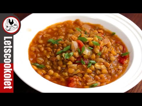 Tomato Lentil Soup Easy Recipe