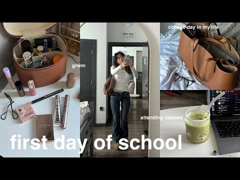 my first day back to school (spring semester) 🌟 a realistic day in my life
