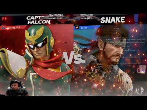 [TLJ Tournament] Smash ultimate Grand Finals Mr.J (Captain Falcon)  Vs. Joker (Snake)