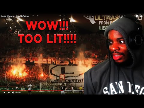 American Reacts to Legia Warsaw Ultras - Best Moments​