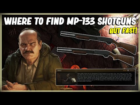 WHERE TO FIND MP-133 SHOTGUNS IN EFT ESCAPE FROM TARKOV - PRAPOR QUEST DEBUT - PATCH 12.11