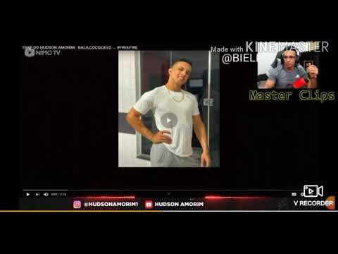 HUDSON AMORIM REAGINDO AO SEU TRAP