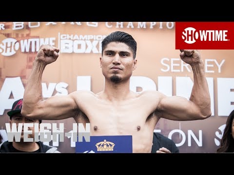 Mikey Garcia vs. Robert Easter Jr. Live Weigh-Ins