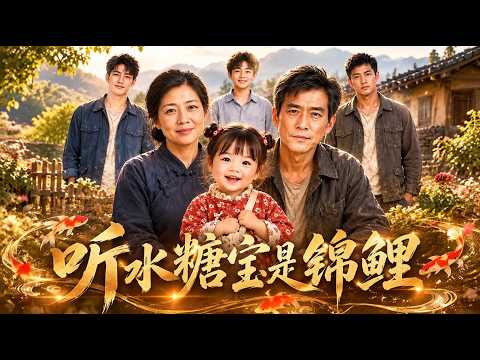 【AI漫剧全集】六个哥哥盼来的小闺女竟带全家一路开挂！《听水糖宝是锦鲤》第1~165集#KK爱看#AI短剧#漫剧#家庭#伦理