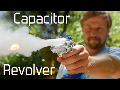 Turning Electrolytic Capacitors Into an Electric Revolver