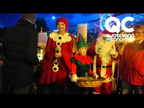 RIVARA - Cristina Chiabotto accende l'albero di Natale più alto d'Europa