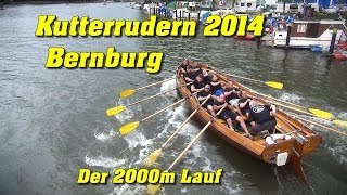 preview picture of video 'Kutterrudern Bernburg 2014 - 2000m-Lauf'