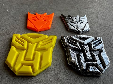 Transformers - Autobots & Decepticons Casting - Sand Casting Zinc - Melting Metal - TheGrowingStack