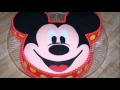 MICKEY MOUSE BIRTHDAY CAKE