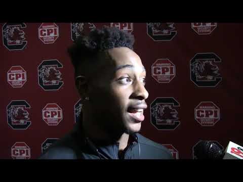 South Carolina DJ Smith talks about the win over NC State