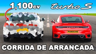 Porsche 911 Turbo S vs Matador de Supercarros de 1.100cv: CORRIDA DE ARRANCADA