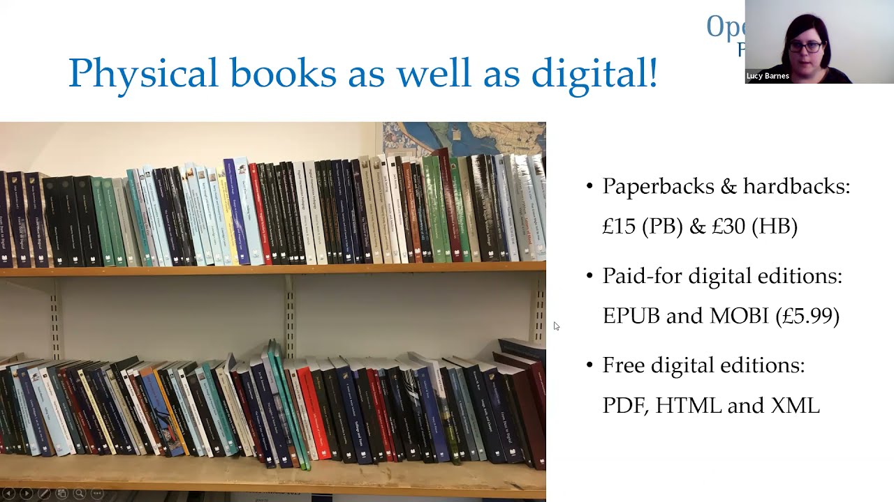 Discussing open access books