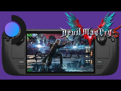 Steam Deck Gameplay Devil May Cry 5