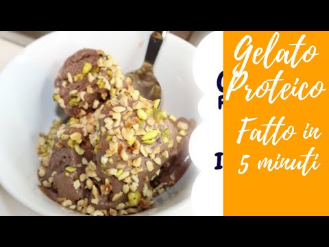 GELATO PROTEICO FATTO IN 5 MIN BUONISSIMO