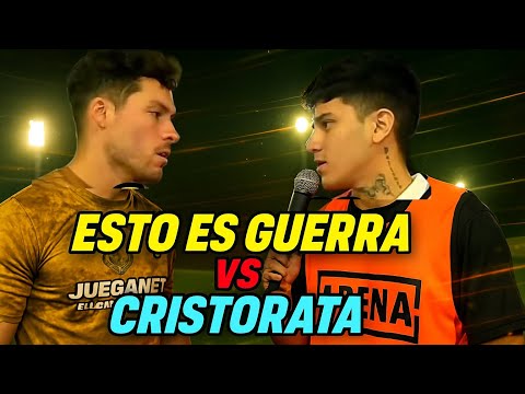 ESTO ES GUERRA VS CRISTORATA 🍫⚽️