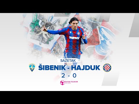 [SAŽETAK] Šibenik - Hajduk 2:0 | 12. kolo HT Prve lige