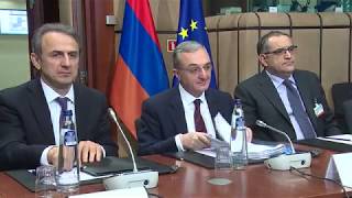 The inaugural session of Armenia-EU Partnership Council was held in Brussels