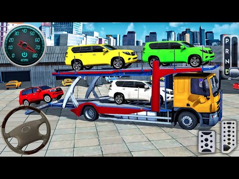 Grand Car Transport Truck Driving Simulator- Cargo Car Transporter Vehicle - Android GamePlay