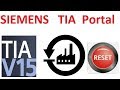 Reset Algorithm TIA Portal Tutorial Series SIEMENS TIA Portal S7 1500 S7 1200 S7 400
