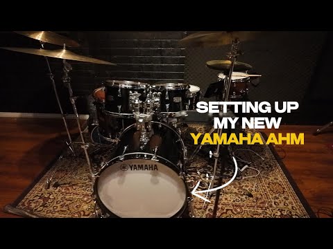 Setting Up My New Yamaha Absolute Hybrid Maple | VLOG